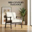Fauteuil à dossier haut d'inspiration médiévale moderne-677280715