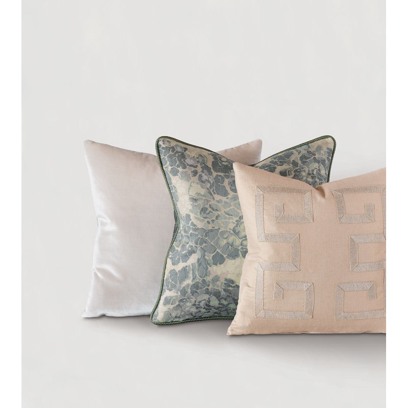 Bardot Linen Square Pillow Cover & Insert