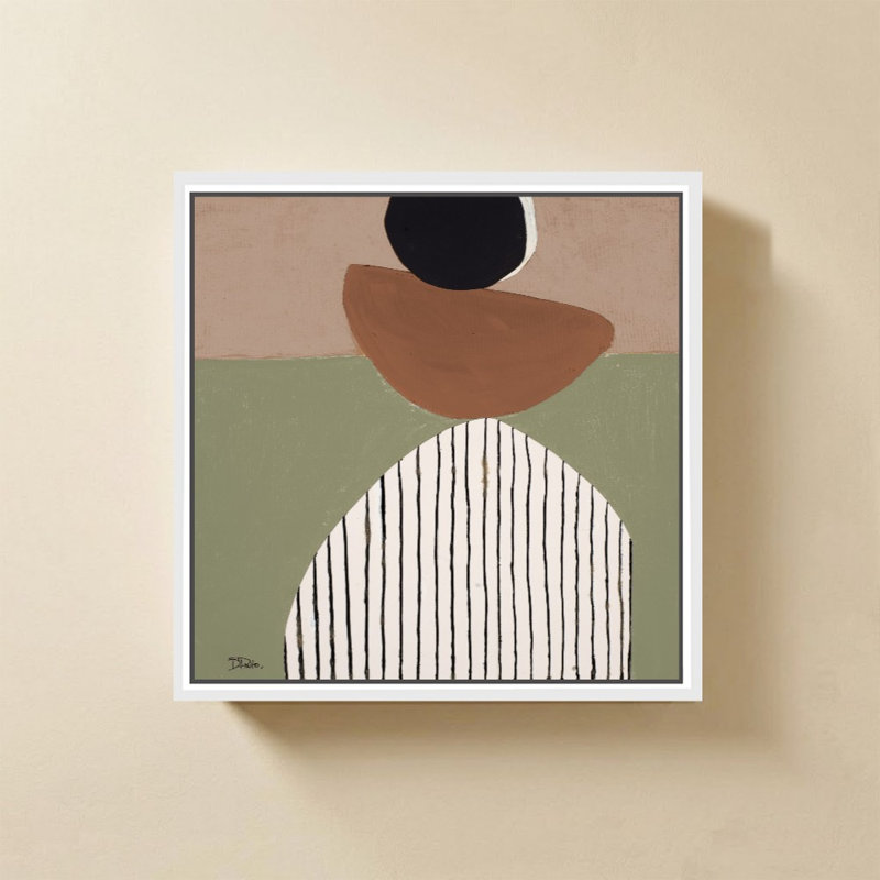 Modernisme vert par Patricia Pinto - impression sur toile