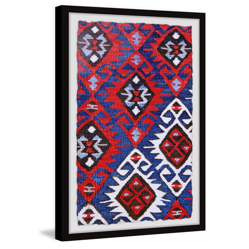 Crooked Pathways 1 Piece Single Picture Frame Painting, 45cm H x 38cm W x 3.81cm D