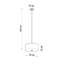 DeVecchi 3 - Light Drum Chandelier-872824310