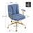24" W Swivel Upholstered PU Office Chair-1377498466