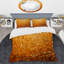 Ensemble de housse de couette Golden Abstract Dot Radiance II - Abstract Collages-101240684