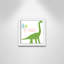Dino Brave 1 ', art encadré-47795993-47834809