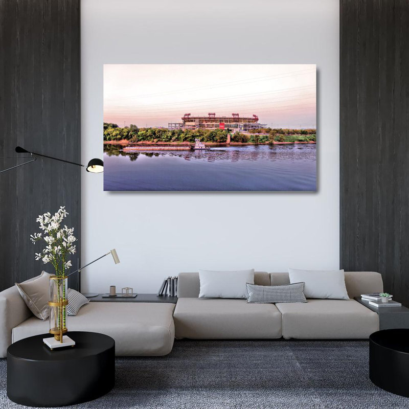 Nissan Stadium, 29" H x 48" W