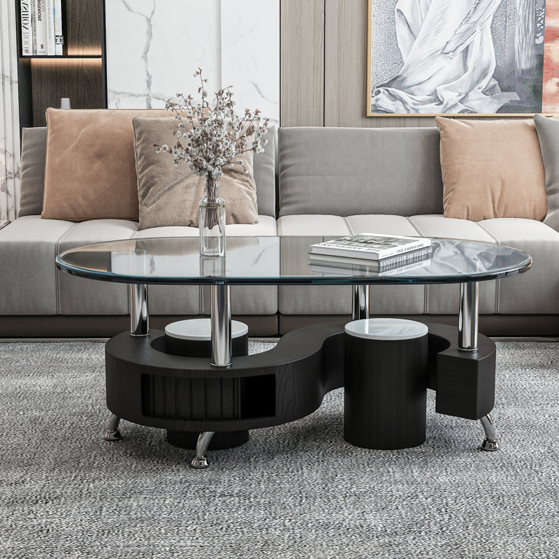 Table basse Patrizi, Blanc