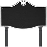 Colonial 1-Line Wall Address Plaque