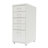 Riesner 5-Drawer Storage Cabinet with Wheels-853293417