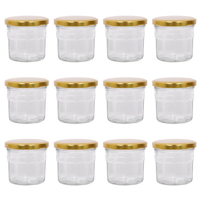 Glass Jar - Set of 12