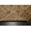 Tapis beige en laine noué à la main de conception unique 9 pi 3 po x 12 pi 4 po