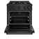 ZLINE Autograph Edition 30 in. 4.2 cu. ft. Classic Dual Fuel Range W/ 4 Burner Gas Cooktop & Electric Convection Oven in Stainless Steel W/ Champagne Bronze Accents (CDRZ-30-CB)