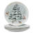 Winter's Frost Set of 4 Dinner Plates
