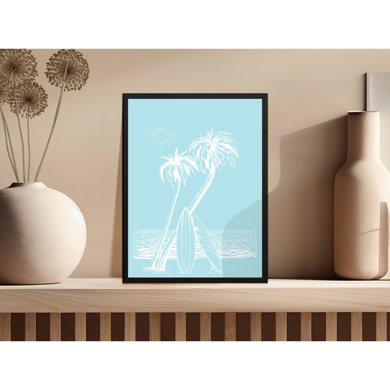 Reita 1 Piece Floater Frame Wall Art, 16x24