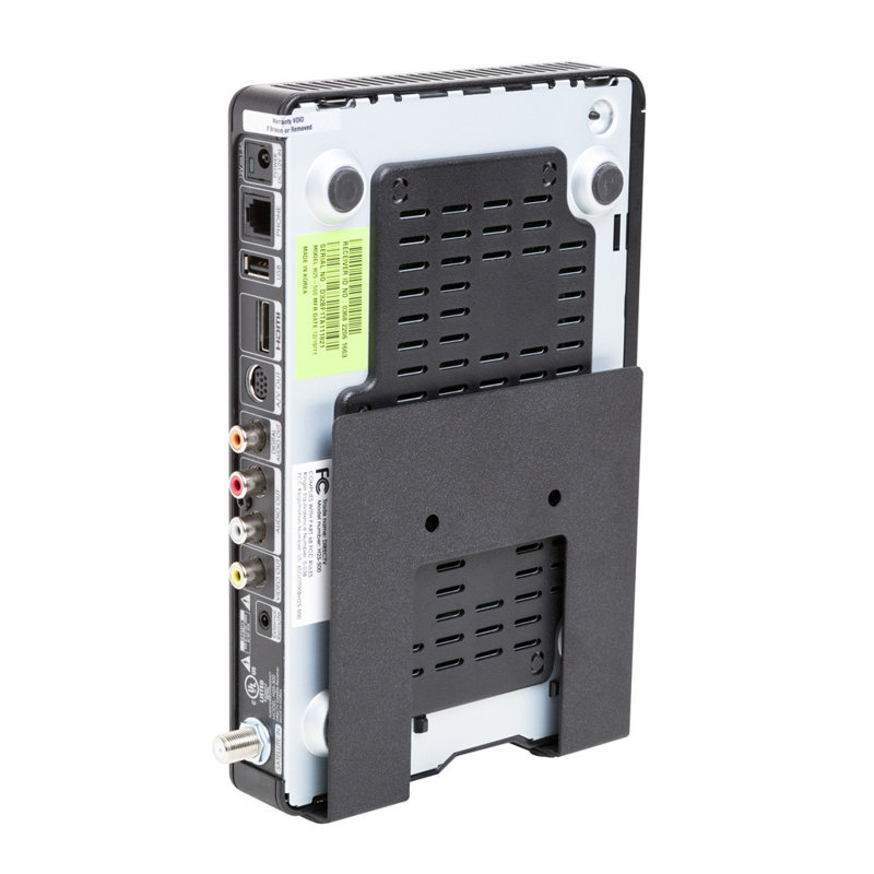HIDEit Uni-S | Adjustable Small Electronics, Cable Box Mount + Small Computer Mount