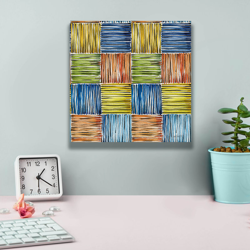 «Fall Sweet Fall Pattern 7» par Anne Tavoletti, art mural sur toile