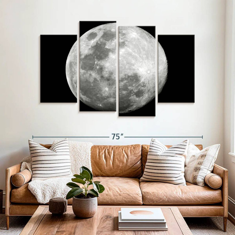 Oberle Simple Moon, 42" H x 68" W