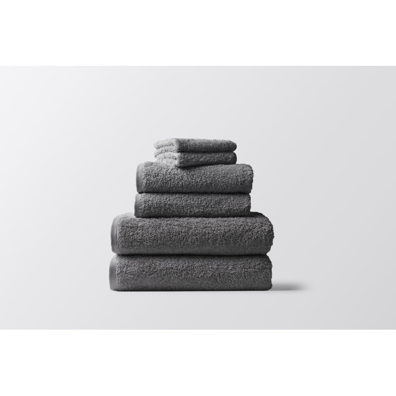Cloud Loom Bath Towel, Slate, Bath Towel - 1 Pack