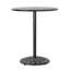 Table de bar en aluminium coulé 35 po - Cuivre, pour un look extérieur charmant, une étable ronde en cuivre et un accessoire tendance