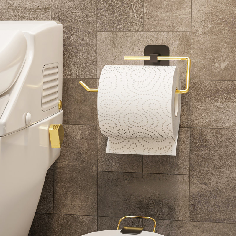 Porte-papier hygiénique auto-adhésif