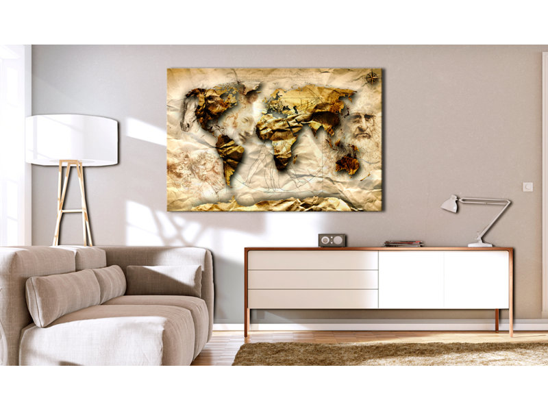 No Frame Print on Canvas, 120cm H x 80cm W