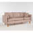 Polyester 100 % beige clair est en rupture de stock