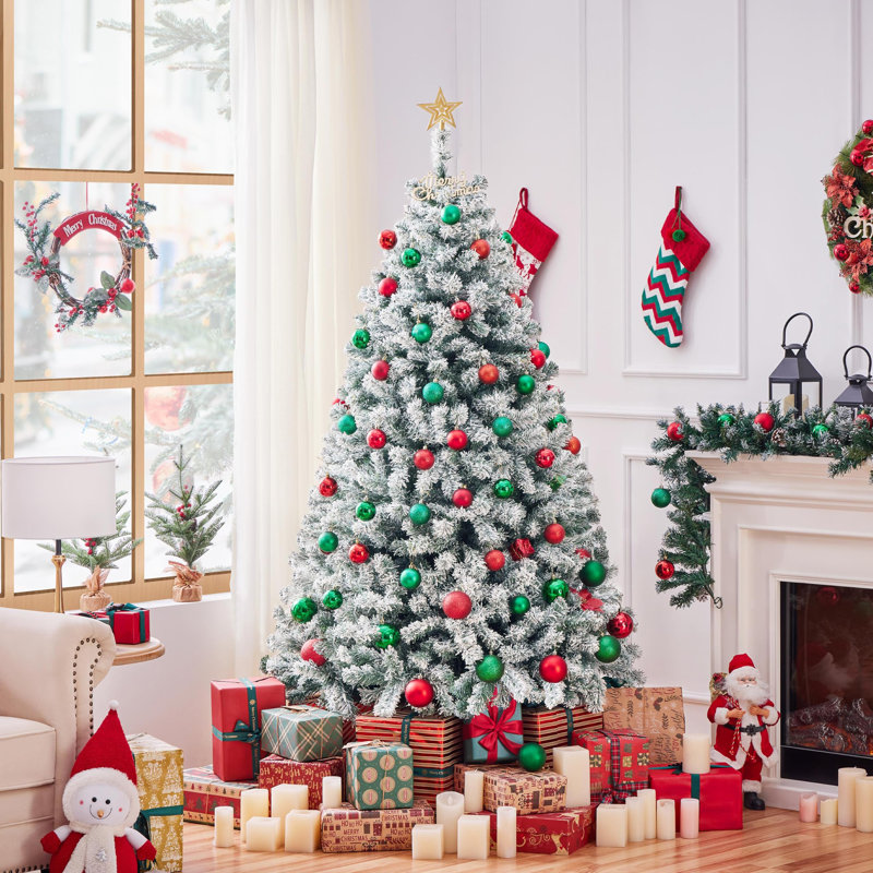Arbre de Noël artificiel pré-éclairé, 6'