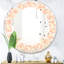 Miroir mural Crystals of Amethyst Leaves-45635626-123247465