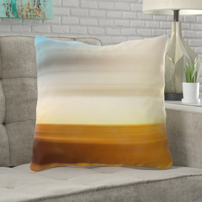 Coussin abstrait Capitol