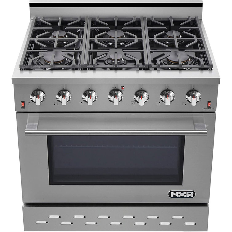 36" 5.5 cu. ft. Freestanding Gas Range