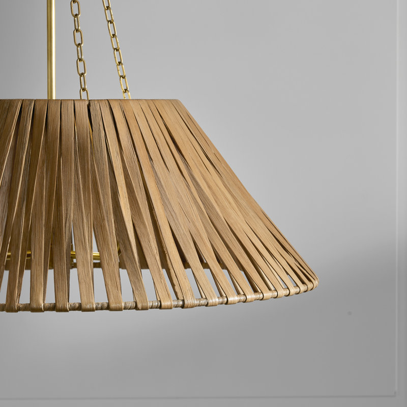 Corinne 3 - Light Pendant, Soft Brass, Brown