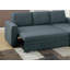 Canapé-lit modulaire réversible en fibre de gris convertible Living Room Furniture