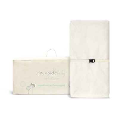 Matelas à langer en coton biologique Naturepedic 4 côtés