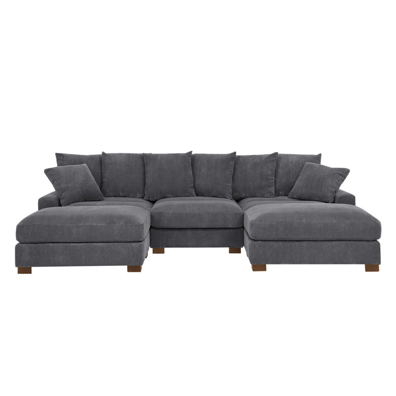 Wynisha 122'' Corduroy Sofa