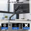 Duncarbit Inbox Zero Single Screen Desktop Mount