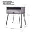 Homayoon 50.2cm W Particle Board / Chipboard Bedside Table-40431189