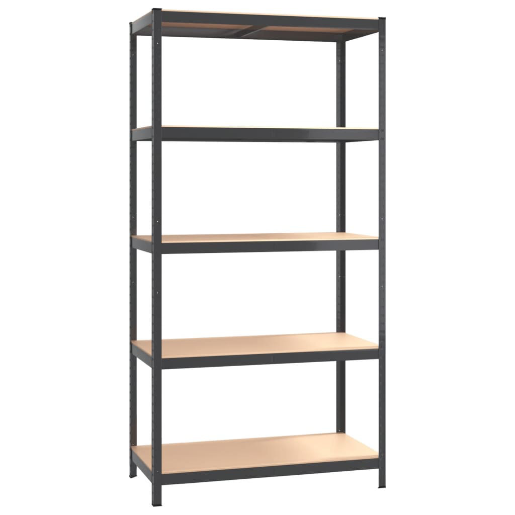 Latitude Run® Shelf Storage Bookshelf Shelving Unit 5Layer Steel and Engineered Wood Wayfair