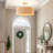 Stephane 3 - Light 17.71'' Shaded Drum Semi Flush Mount with Fabric Accents