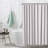 Allyson Organic Cotton Geometric Shower Curtain-1625466612