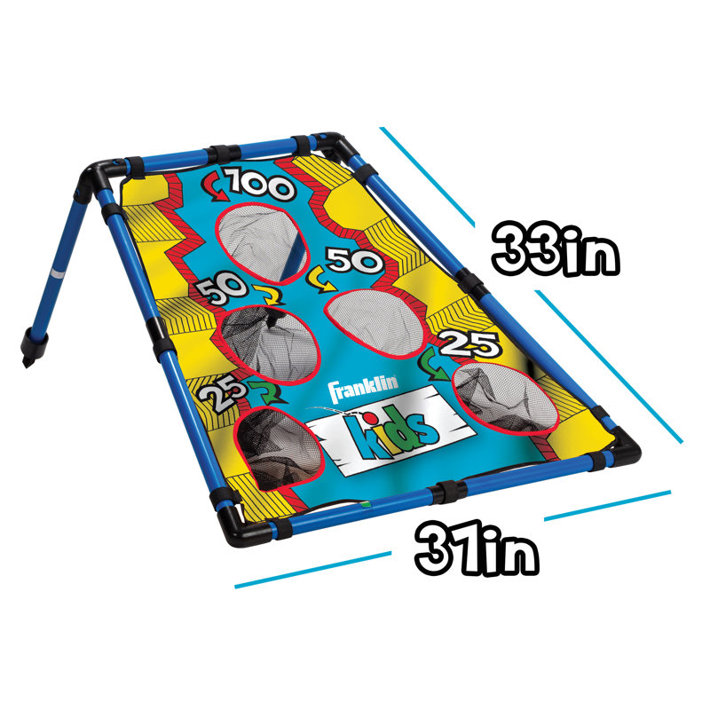 Franklin Kids Indoor Outdoor Bean Bag Toss Game Set