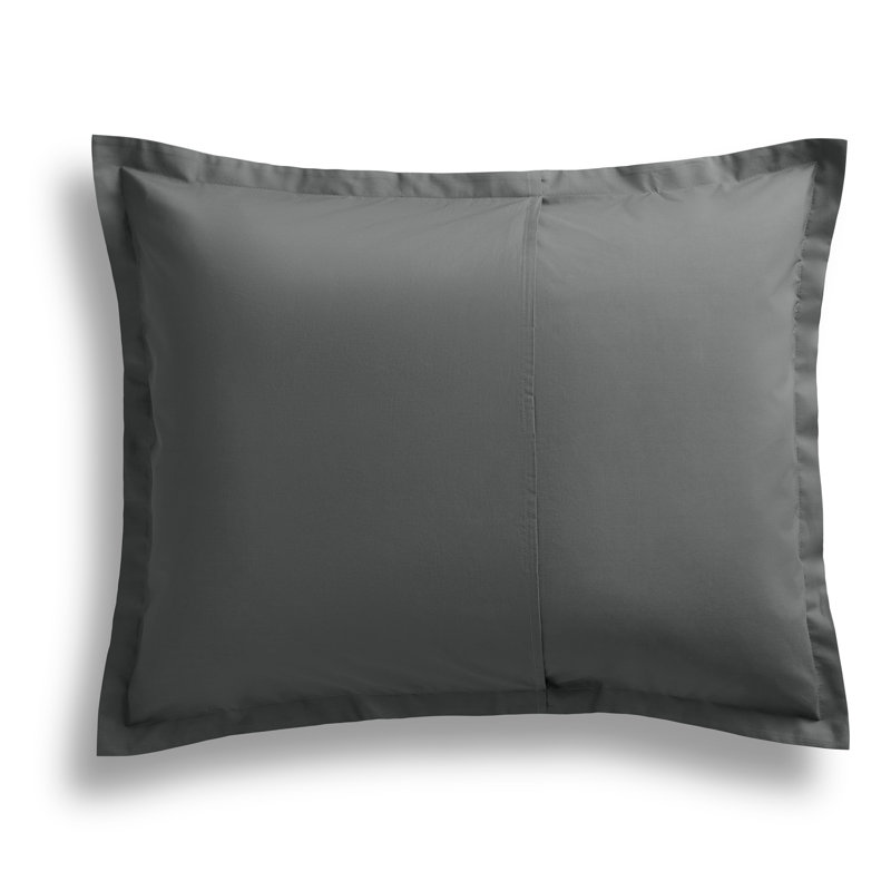 Duvet Cover, Charcoal, King Duvet Cover + 2 King Shams