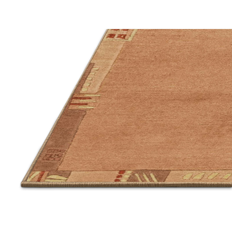 Tapis décoratif multicolore à motif abstrait, Rectangle de 2 pi x 3 pi