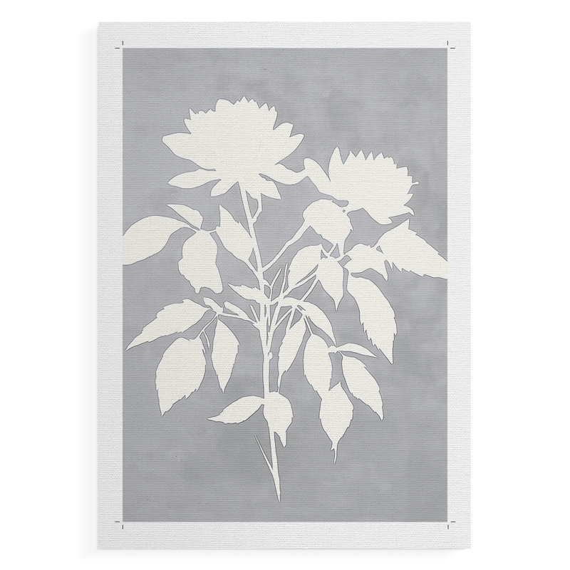 FLORAL Series DXCVI - Impression sur toile seulement - NON-CADRE, H 18 po x l 12 po