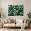 Hawaiian Palm Groups Green Metal Wall Art-1214121099