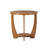 Cabrero Farmhouse Rustic Round End Table with Shelf-1613687829-1613687830