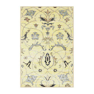 Tapis de zone vert contemporaine