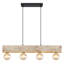 Giovani 4 - Light Black Kitchen Island Pendant