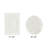 Lux Premium 100% Cotton 2370 GSM 2-Piece Bath Rug Set, Ultra Soft Super Absorbent Reversible Tufted Bathroom Mats, Machine Washable, OEKO-TEX® Certified Bath Rugs for Bathroom, Shower & Tub, Ivory-2043634118-2096422257