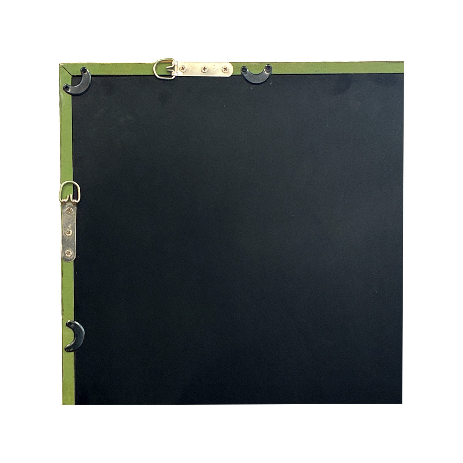 Willow Scalloped Mirror, Green