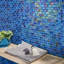 Carrelage mural mosaïque en verre brique irisée 1 x 2 11,73 po x 11,73 po Speckle (0,95 pieds carrés / feuille)-86558183