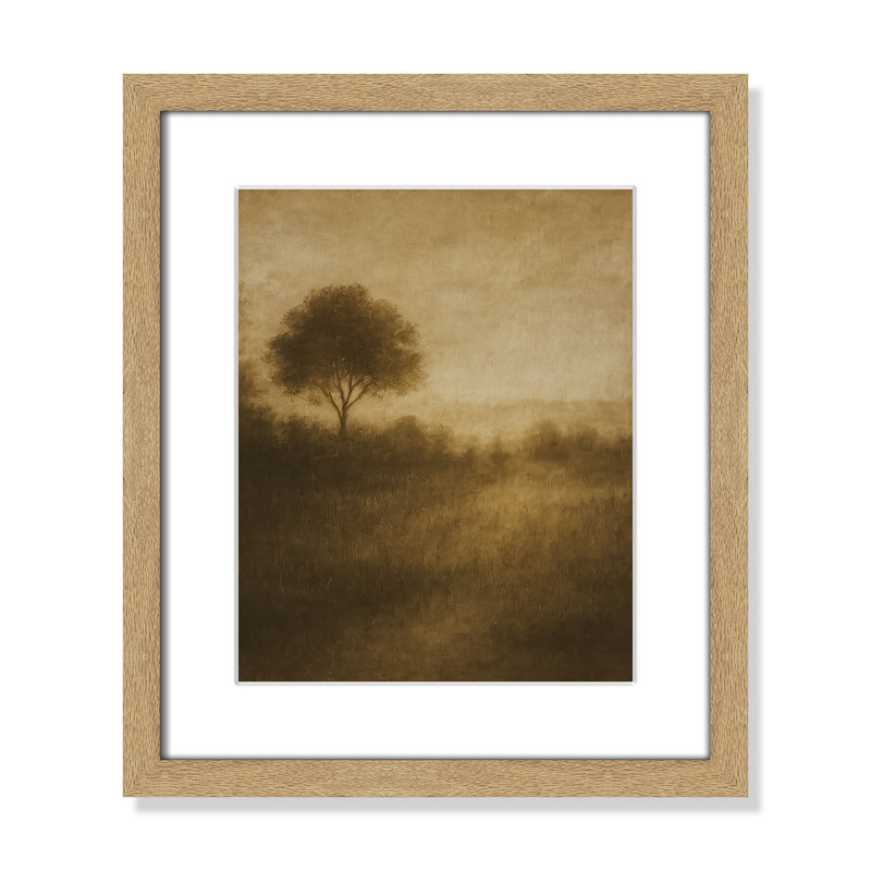 «Quiet Meadow I Print» par Fredrick Ashcroft, Imprimé mat, L 13 po x H 15 po, Naturel
